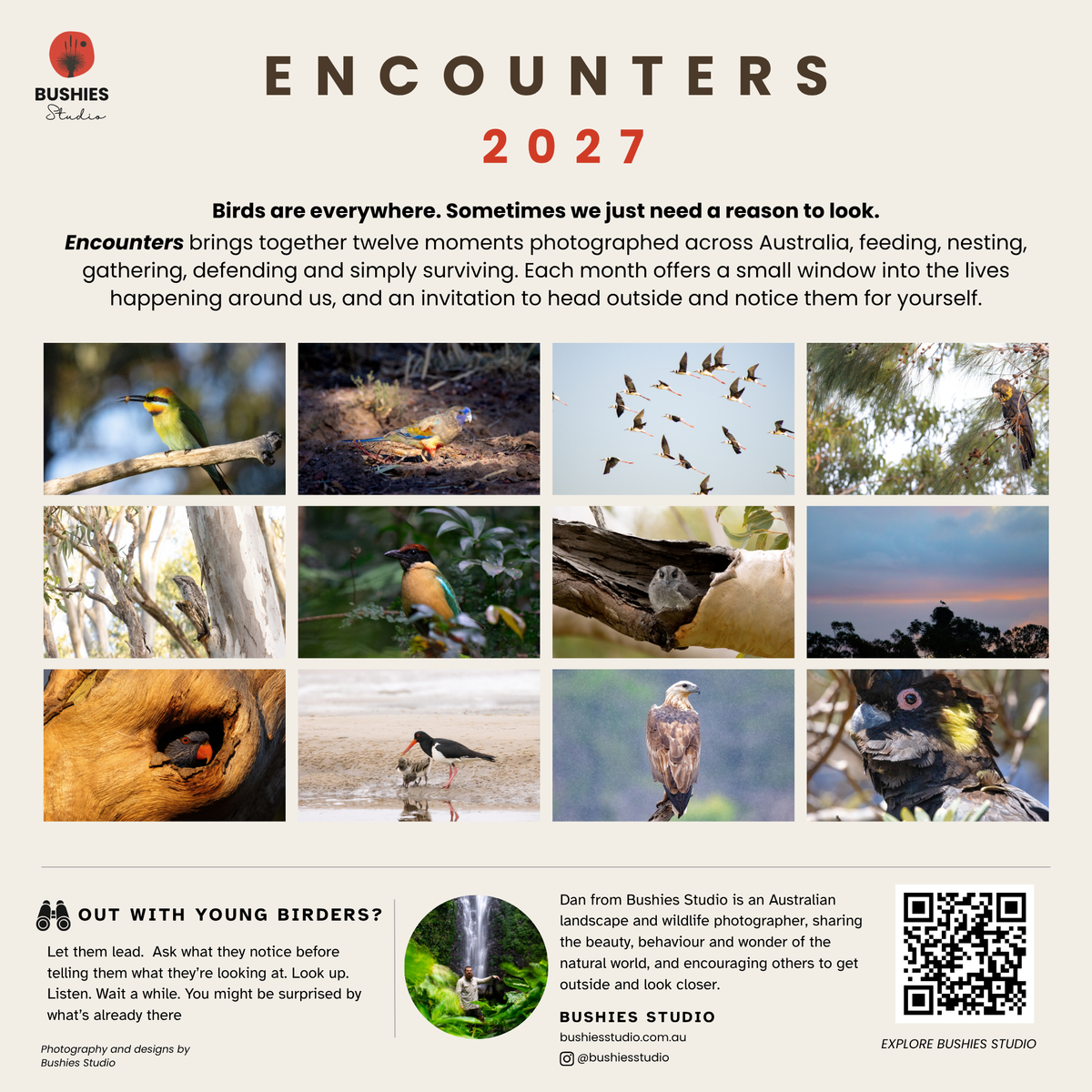 ENCOUNTERS 2027 | Australian Bird Calendar